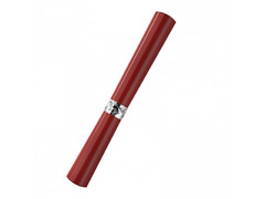 Серебряная ручка Lips Kit красная